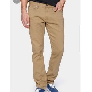 Bullhead denim co. Slim fit khaki twill pants